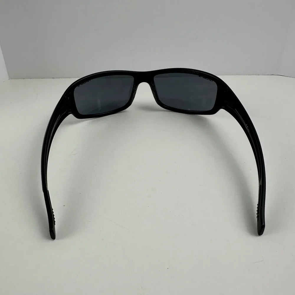 Tifosi Bronx Sunglasses Matte Black Wrap Sport Safety Glasses Z87+ Case Pouch
